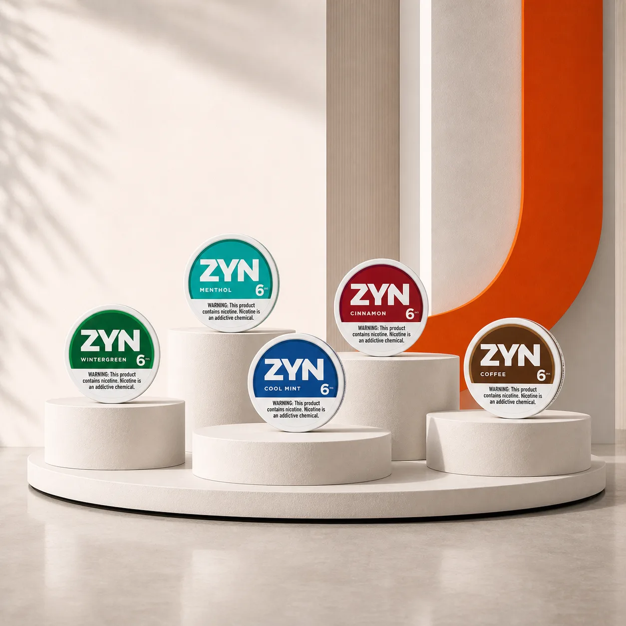 ZYN Nicotine Pouches 1PK (6mg) product render